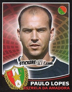 Figurina Paulo Lopes - Futebol 2005-2006 - Panini