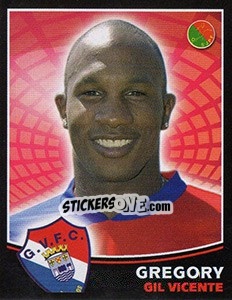 Sticker Gregory - Futebol 2005-2006 n. 142 - Panini