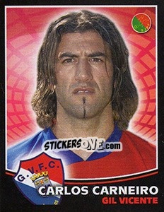 Sticker Carlos Carneiro - Futebol 2005-2006 n. 153 - Panini