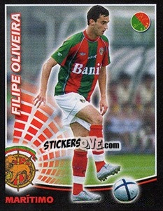 Sticker Filipe Oliveira - Futebol 2005-2006 n. 158 - Panini
