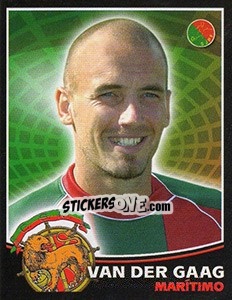Sticker Van Der Gaag - Futebol 2005-2006 - Panini