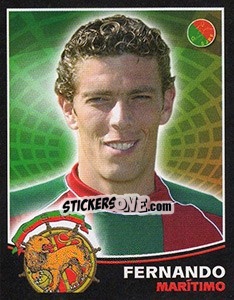 Sticker Fernando - Futebol 2005-2006 n. 163 - Panini