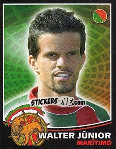 Sticker Walter Junior - Futebol 2005-2006 n. 169 - Panini