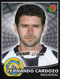 Sticker Fernando Cardozo - Futebol 2005-2006 - Panini