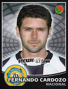 Sticker Fernando Cardozo - Futebol 2005-2006 n. 185 - Panini
