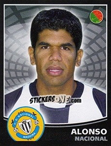 Sticker Alonso - Futebol 2005-2006 n. 186 - Panini