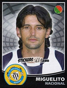 Cromo Miguelito - Futebol 2005-2006 - Panini