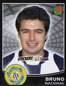 Figurina Bruno - Futebol 2005-2006 - Panini