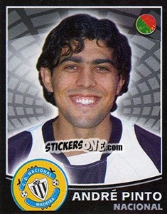 Sticker André Pinto - Futebol 2005-2006 - Panini