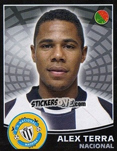 Sticker Alex Terra - Futebol 2005-2006 n. 196 - Panini