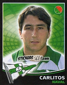 Sticker Carlitos - Futebol 2005-2006 n. 210 - Panini
