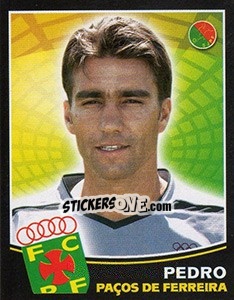 Sticker Pedro - Futebol 2005-2006 n. 225 - Panini