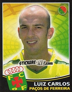 Figurina Luiz Carlos - Futebol 2005-2006 - Panini