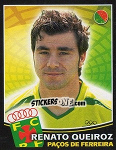 Sticker Renato Queiroz - Futebol 2005-2006 n. 236 - Panini