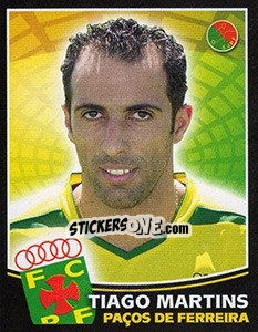 Cromo Tiago Martins - Futebol 2005-2006 - Panini