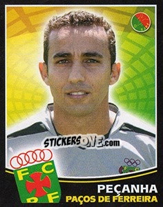 Sticker Peçanha - Futebol 2005-2006 n. 242 - Panini