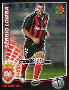 Sticker Sérgio Lomba - Futebol 2005-2006 n. 245 - Panini