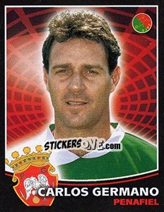 Sticker Carlos Germano - Futebol 2005-2006 - Panini