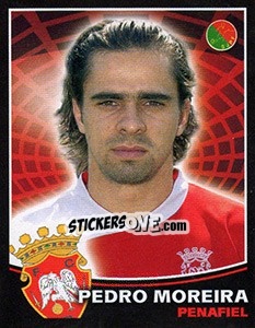 Cromo Pedro Moreira - Futebol 2005-2006 - Panini