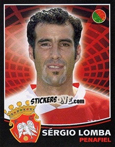 Cromo Sérgio Lomba - Futebol 2005-2006 - Panini