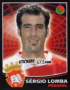 Sticker Sérgio Lomba - Futebol 2005-2006 n. 250 - Panini