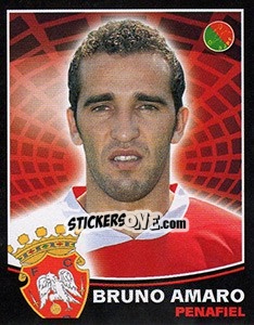 Sticker Bruno Amaro - Futebol 2005-2006 n. 255 - Panini