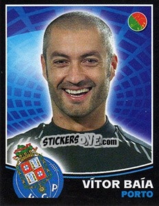 Figurina Vítor Baía - Futebol 2005-2006 - Panini