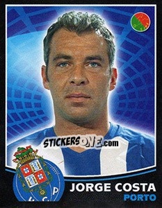 Sticker Jorge Costa - Futebol 2005-2006 n. 271 - Panini