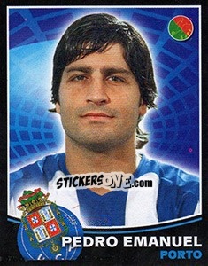 Cromo Pedro Emanuel - Futebol 2005-2006 - Panini