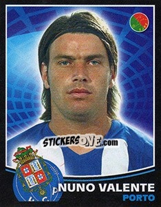 Sticker Nuno Valente - Futebol 2005-2006 n. 274 - Panini