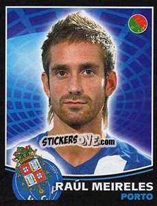 Figurina Raúl Meireles - Futebol 2005-2006 - Panini