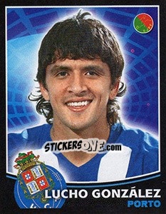 Sticker Lucho González - Futebol 2005-2006 n. 279 - Panini