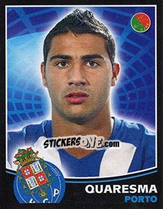 Figurina Quaresma - Futebol 2005-2006 - Panini