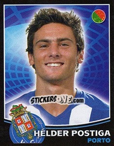 Sticker Hélder Postiga - Futebol 2005-2006 n. 284 - Panini