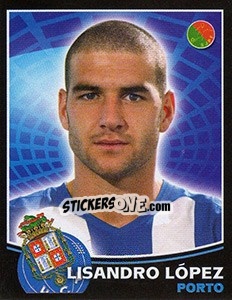 Sticker Lisandro López - Futebol 2005-2006 n. 285 - Panini