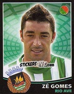 Sticker Zé Gomes - Futebol 2005-2006 n. 292 - Panini