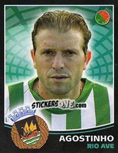 Cromo Agostinho - Futebol 2005-2006 n. 304 - Panini
