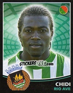 Figurina Chidi - Futebol 2005-2006 - Panini