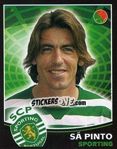 Figurina Sá Pinto - Futebol 2005-2006 - Panini