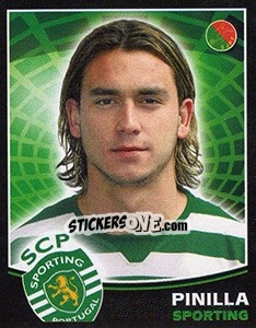 Sticker Mauricio Pinilla - Futebol 2005-2006 n. 328 - Panini