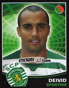 Sticker Deivid - Futebol 2005-2006 n. 329 - Panini