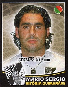 Sticker Mário Sérgio - Futebol 2005-2006 n. 358 - Panini