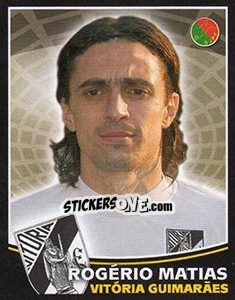 Sticker Rogério Matias - Futebol 2005-2006 n. 363 - Panini