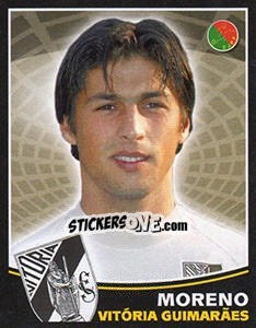 Sticker Moreno - Futebol 2005-2006 n. 364 - Panini