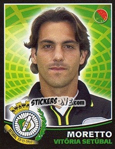 Sticker Moretto - Futebol 2005-2006 - Panini