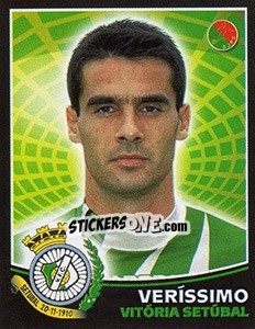 Sticker Veríssimo - Futebol 2005-2006 n. 381 - Panini