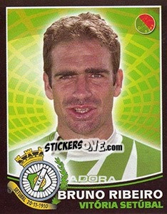Sticker Bruno Ribeiro - Futebol 2005-2006 n. 385 - Panini