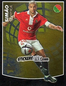 Sticker Simão (Benfica) - Futebol 2005-2006 n. 399 - Panini