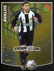 Sticker Ávalos (Nacional) - Futebol 2005-2006 - Panini