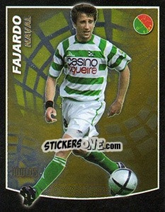 Sticker Fajardo (Naval) - Futebol 2005-2006 n. 406 - Panini
